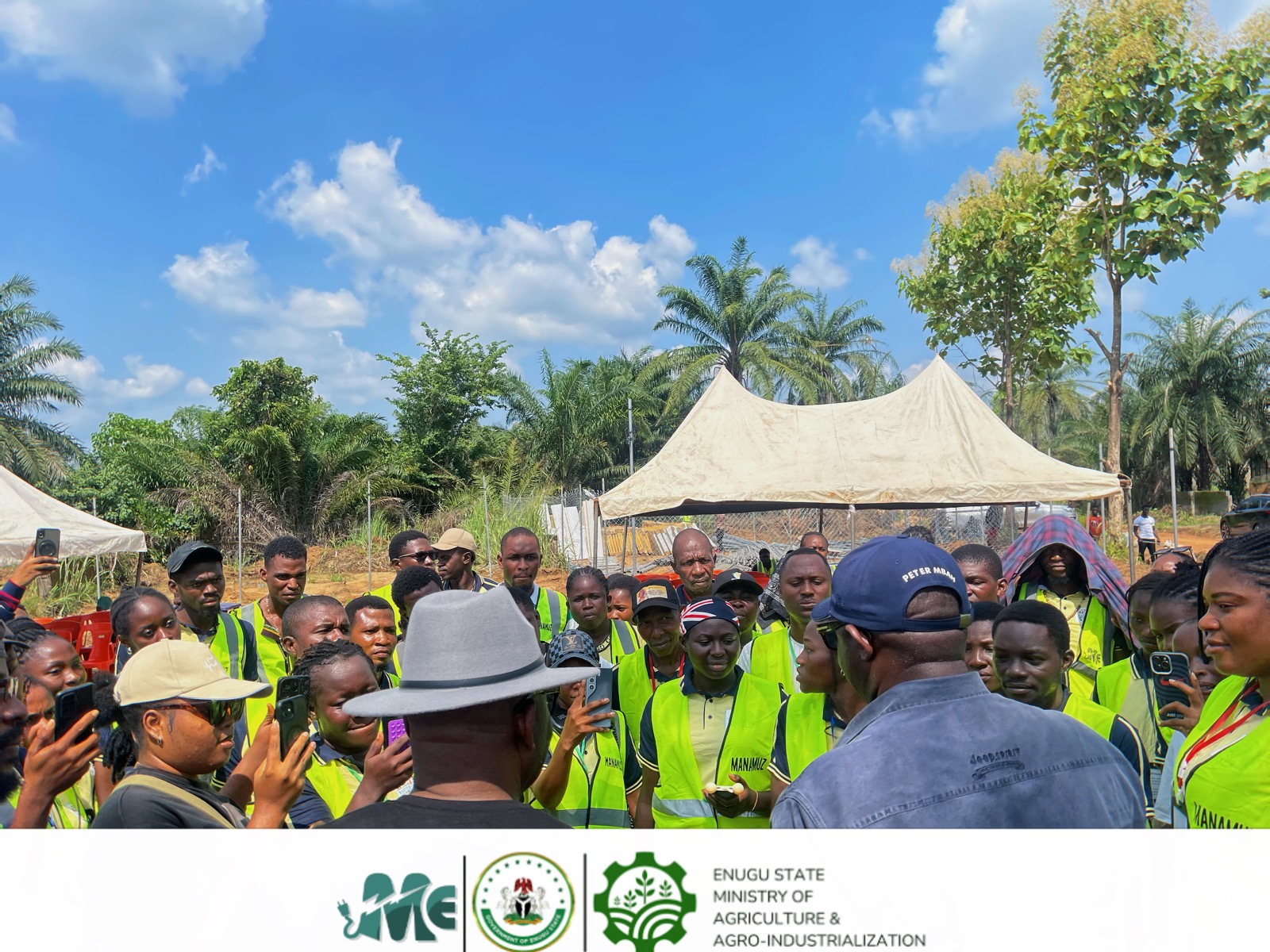 Cohort 2 trainees in a hands-on training session